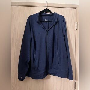 Torrid Navy Blue Zip-Up Jacket